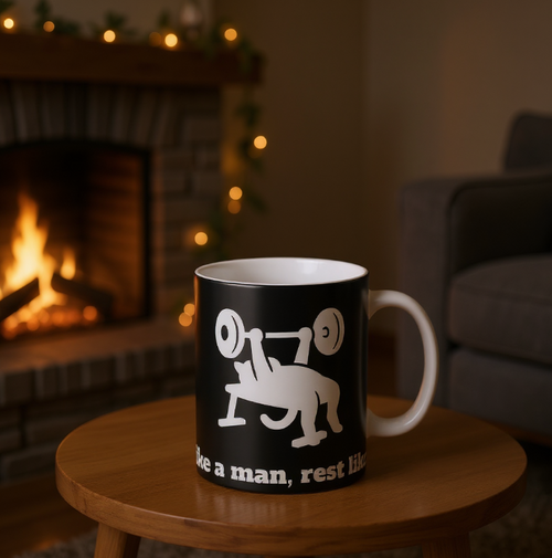 Catlas gym motivator mug 11oz