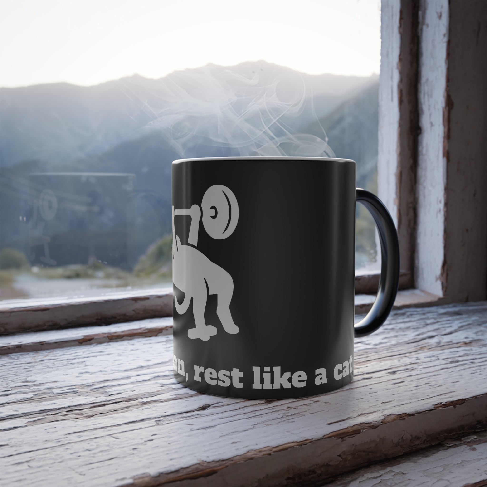 Catlas gym motivator mug 11oz
